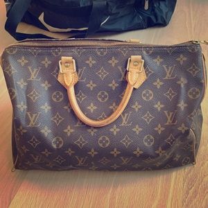 Authentic Louis Vuitton speedy 35 monogram